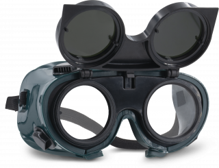 Klappbare Schutzbrille - für Autogenschweißen - Tönung 5 - Blister