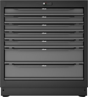VIGOR Schubladen-Unterschrank ∙ 7 Schubladen ∙ V6000-01XL ∙ L x B x H: 861 mm x 500 mm x 953 mm