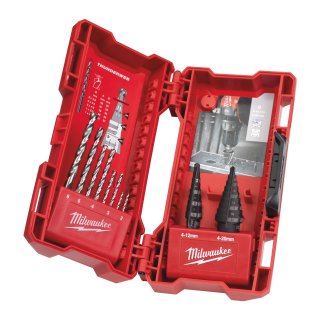 Stufenbohrer- und Metallbohrer-Set