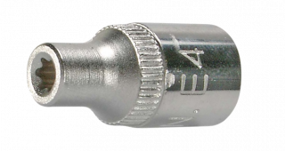 Steckschlüsseleinsatz | 1/4" | E-Profil | E4