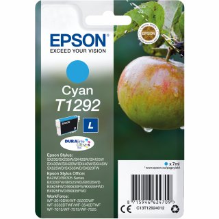 Epson Tintenpatrone C13T12924012 T1292 7ml cyan