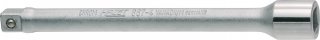 HAZET Verlängerung 867-4 ∙ 1/4 Zoll (6,3 mm) Vierkant hohl ∙ 1/4 Zoll (6,3 mm) Vierkant massiv ∙ Länge: 101,5 mm