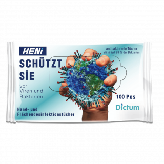 Desinfektionstücher Dictum soft-wipe