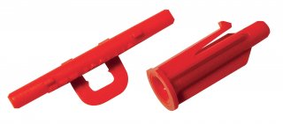 Drauhtführungsset - Ø 1,8 bis 2,8 mm (rot)