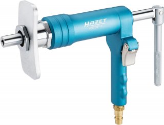 HAZET Bremskolben Rücksetzwerkzeug Satz ∙ pneumatisch 4970P-1/4 ∙ 4-teilig