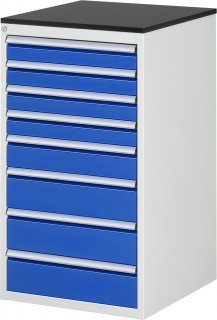 Schubladenschrank L7.8 | B580xT650xH1030mm | M-Top-22mm | 8xSchublade-TA
