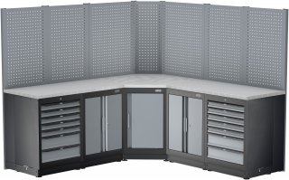 VIGOR Eck-Lochwandplatte ∙ V6000-048