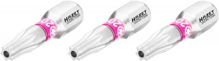 HAZET Bit 2223N-T20H/3 ∙ 1/4 Zoll (6,3 mm) Sechskant massiv ∙ Tamper Resistant TORX® Profil ∙ 3-teilig ∙ SW T20H