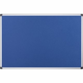Bi-office Pinnwand Maya FA2143170 Aluminiumrahmen Filz 240x120cm blau