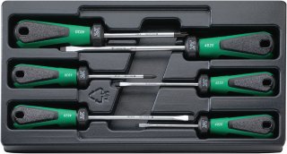 Schraubendreher-Satz 3K DRALL® Modell4891  6 St.