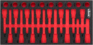 VIGOR Weichschaumeinlage ∙ leer ∙ V5095-L ∙ L x B x H: 393 mm x 188 mm x 35 mm