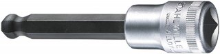 INHEX-Schraubendrehereinsatz 1/2" 5mm L.100mm