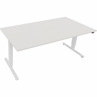 Sitz-/Stehtisch T-Kufe klappbar B1800xT900xH625-1285 ws/Weiß