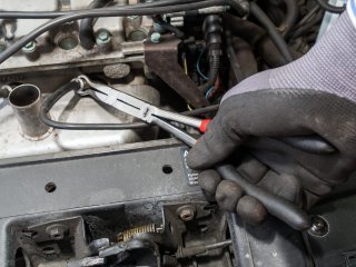 VIGOR Zündkerzenzange ∙ mit Doppelgelenk ∙ V5494 ∙ Länge: 340 mm