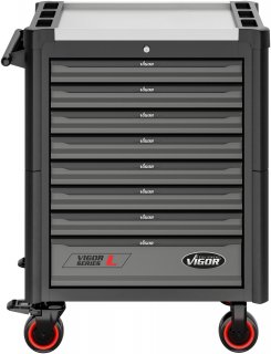 VIGOR Werkstattwagen Series L ∙ leer ∙ V1901-X ∙ L x B x H: 723 mm x 459 mm x 1002 mm