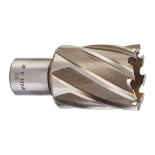 KERNLOCHBOHRER 32X30MM HSS KURZ