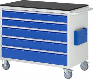 Montagewagen XXL5.11 | B1145xT650xH970mm | 5xSchublade-TA | M-Top-20mm