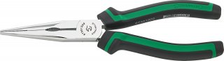 Telefonzange L.200mm Kopf verchromt Griffe 2-Komponenten-Griffe
