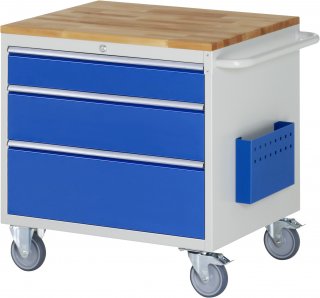 Montagewagen XL3.16 | B770xT650xH795mm | 3xSchublade-TA | B-Top-25mm