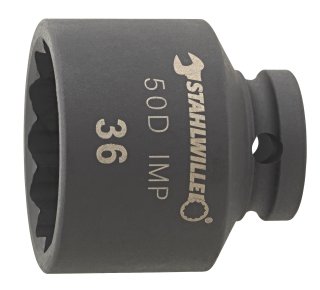 IMPACT-Steckschlüsseleinsatz 1/2" 32mm L.43mm