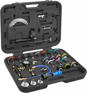 Kühlsystem-Diagnose Satz ∙ V1963N Anzahl Werkzeuge: 28 Kühlsystem-Diagnose Satz ∙ V1963N