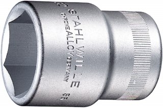 3/4 Steckschlüsseleinsatz SW 19mm L.50mm
