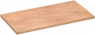 VIGOR Holz-Arbeitsplatte Tief ∙ mittel ∙ V6000-01357-D ∙ L x B x H: 1357 mm x 700 mm x 40 mm