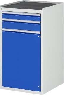 Schubladenschrank L7.12 | B580xT650xH1035mm | MT-Top-25mm | 2xSchublade-TA | 1xTür
