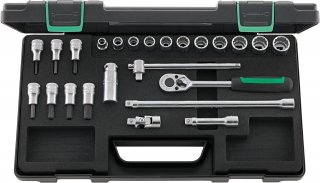3/8 Steckschlüsselsatz 45/49/19/5 KN 24 St.
