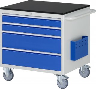 Montagewagen XL3.1 | B770xT650xH790mm | 4xSchublade-TA | M-Top-20mm