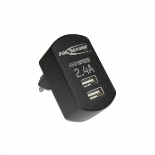 Ladegerät 2,4 A | 2 USB-Ports Ladegerät