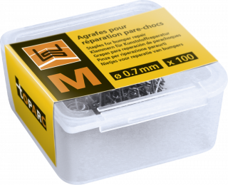 100 Klammern - M-Form - Box