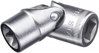 3/8" Gelenk-Steckschlüsseleinsatz  L.43mm