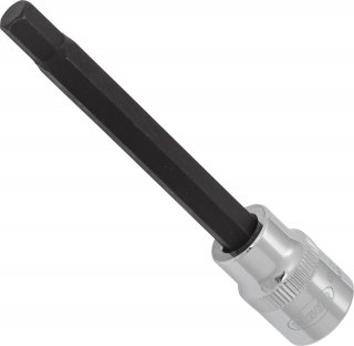 VIGOR Innensechskant Schraubendreher-Einsatz ∙ V6143 ∙ 3/8 Zoll (10 mm) Vierkant hohl ∙ Innen Sechskant Profil ∙ SW 7 mm