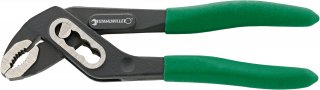 Mini-Wasserpumpenzange L.125mm Maul-W.25mm Kopf schwarz lackiert | poliert