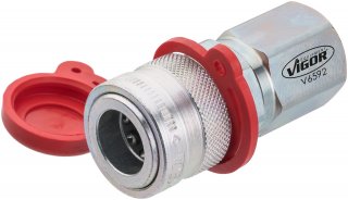 VIGOR Adapter ∙ 3/8″ Innengewinde ∙ auf CEJN / Pumpe ∙ V6592