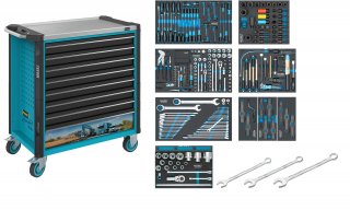 HAZET Werkstattwagen Assistent 179NXXL ∙ Sortiment 179NXL-8/388 ∙ 388-teilig