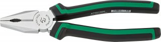 Kombinationszangen L.200mm Kopf verchromt Griffe 2-Komponenten-Griffe