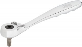 VIGOR Steckschlüssel Satz ∙ superflach ∙ V5202 ∙ 1/4 Zoll (6,3 mm) Vierkant hohl ∙ Außen Sechskant Profil ∙ 25-teilig ∙ 4 – 14 ∙