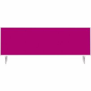 magnetoplan Tischtrennwand VarioPin 1116018 1.600x500mm pink