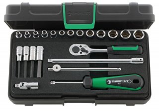 1/4 Steckschlüsselsatz 40/44/17/5 KN 22 St.