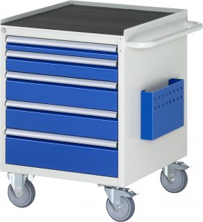 Montagewagen L3.11 | B580xT650xH795mm | 5xSchublade-VA | MT-Top-25mm