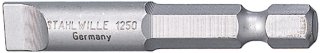 Bit-Schraubendrehereinsatz 0,6 x 3,5mm 6kant E 6,3 L.50mm