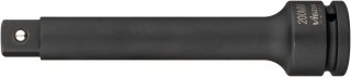 VIGOR Schlagschrauber Verlängerung ∙ V5034-200 ∙ 3/4 Zoll (20 mm) Vierkant hohl ∙ 3/4 Zoll (20 mm) Vierkant massiv ∙ 200 mm