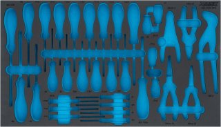 HAZET 2-Komponenten Weichschaumeinlage 163-604LN ∙ L x B: 691 mm x 392 mm