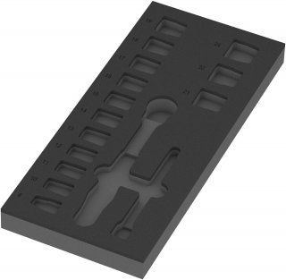 9824 Schaumstoffeinlage 8010 B Zyklop Comfort Knarre Set 1 | 3/8",