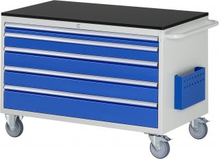 Montagewagen XXL3.11 | B1145xT650xH790mm | 5xSchublade-TA | M-Top-20mm