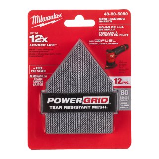 SCHLEIFPAPIER NETZ 67X92MM K120 (12)