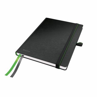 Leitz Notizbuch Complete 44770095 DIN A5 80Bl. kar. schwarz