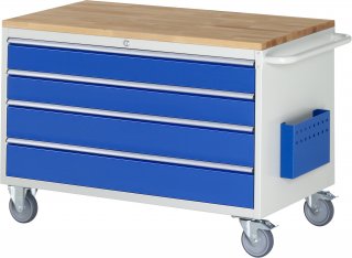 Montagewagen XXL3.6 | B1145xT650xH795mm | 4xSchublade-TA | B-Top-25mm